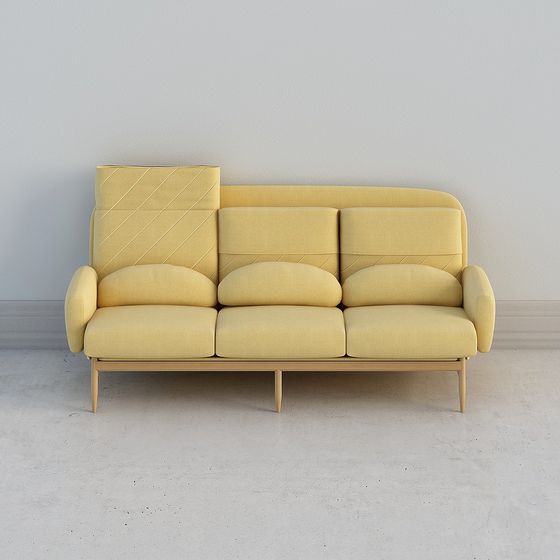 Urban Comfort Sofa 3D model