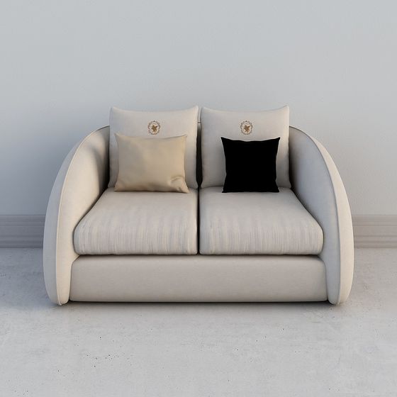 Urban Sofa 3D Model - Modern Minimalist Elegance