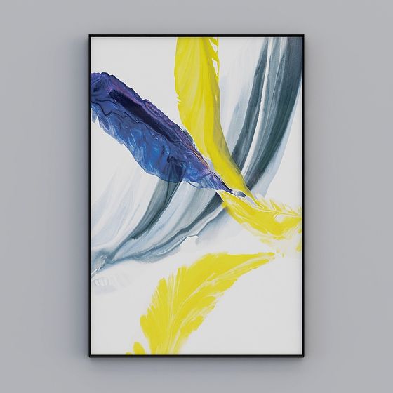 Abstract Dance 3D Model for Creative Projects