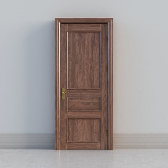 Stylish 3D Model Door for Modern Interiors