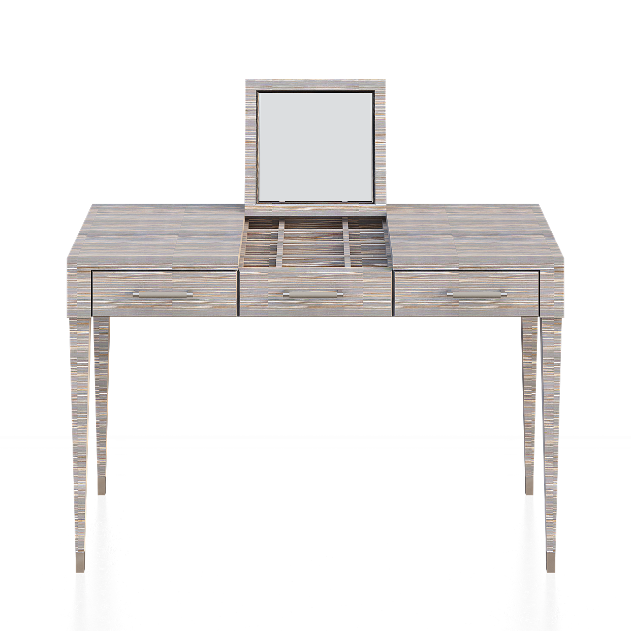 Urban Elegance Vanity 3D Model – Low-Poly Wood & Metal