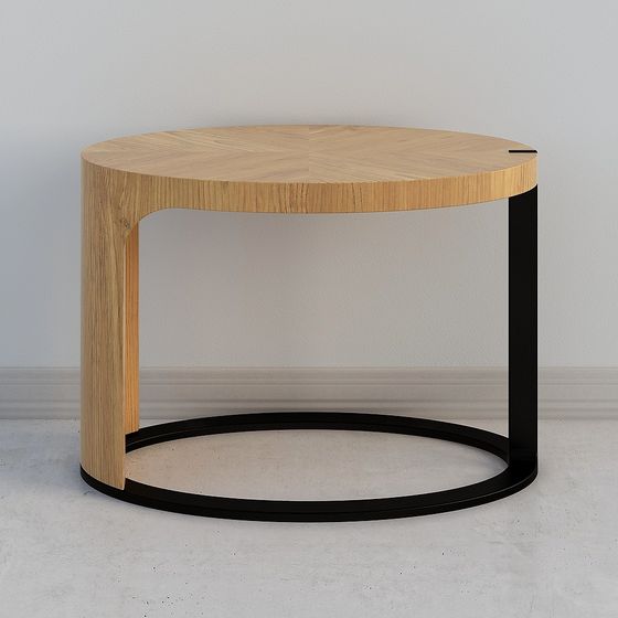 Urban Corner Side Table 3D model for Contemporary Spaces