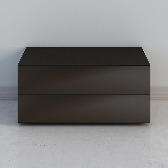 Contemporary Nightstands,Black