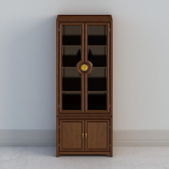 Sophisticated Bookshelf 3D model for Contemporary Spaces