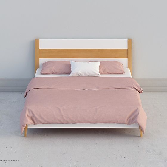 Minimalist Dream Bed 3D model