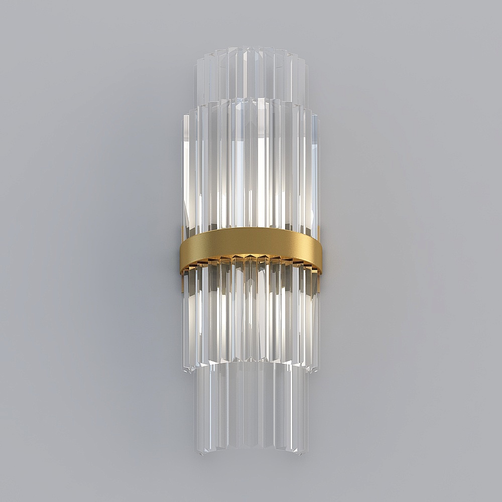 Postmodern Crystal Wall Light