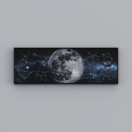 Moonlit Constellations 3D model