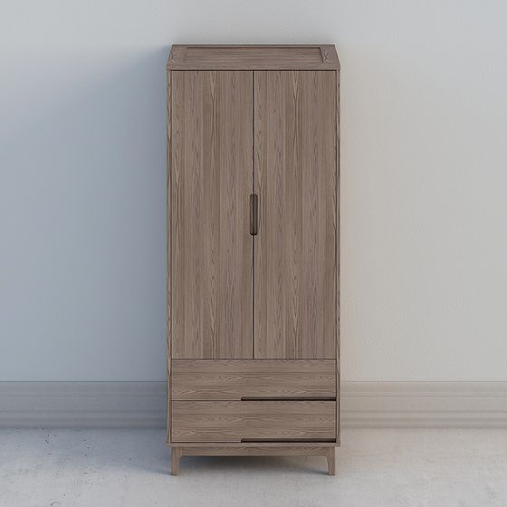 Urban Alley Storage Cabinet 3D model