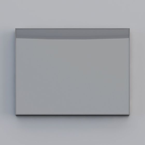 Elegant Mirror Frame 3D model for Modern Interiors