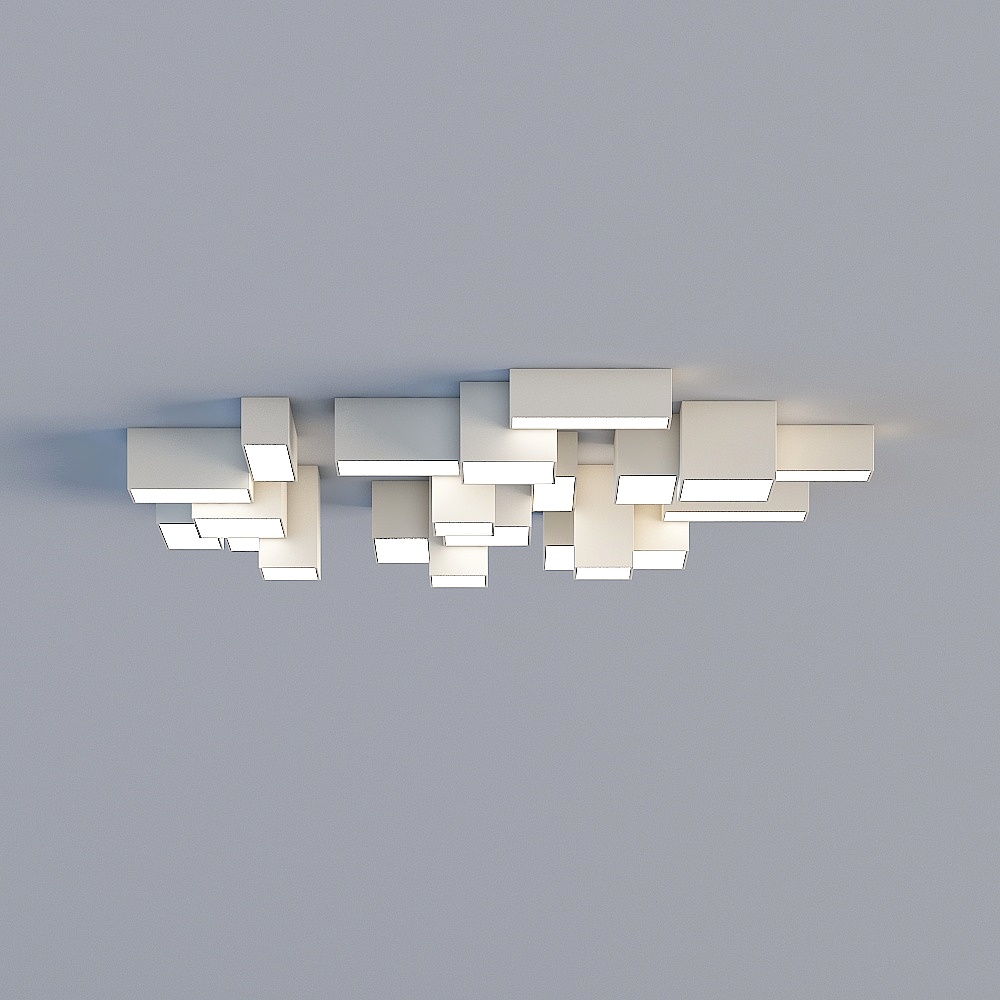 Modular Lighting 3D model with Unique Design