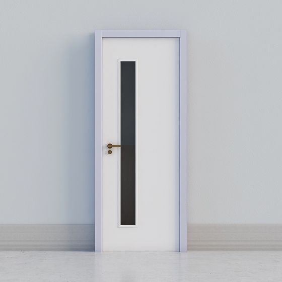 Twison 塗装ガラス木製ドア