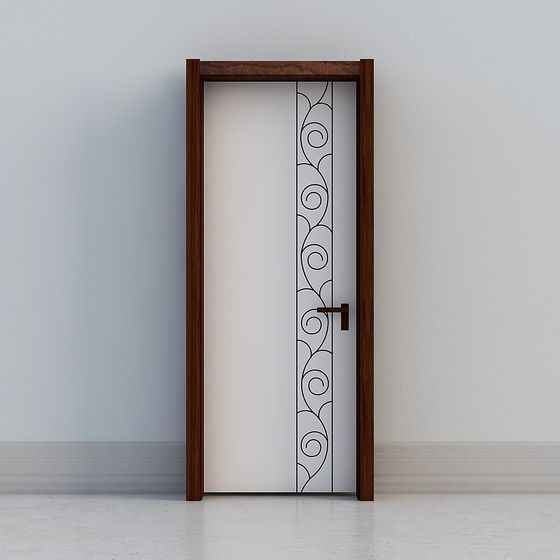Whirlpool Door 3D model: Unique Blend of Modernity and Elegance