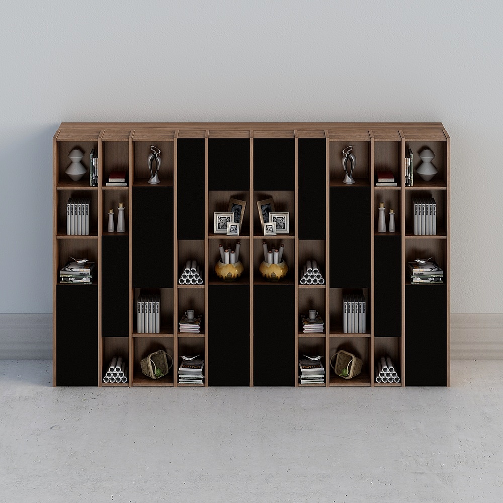 Urban Elegance Bookshelf 3D model