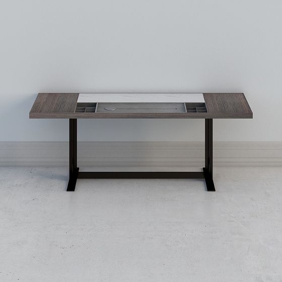 Urban Edge Desk 3D model