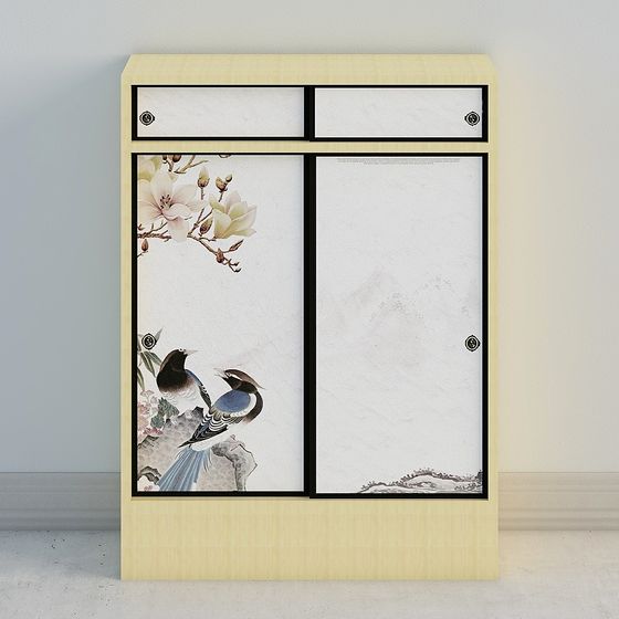 Elegant Eastern Art-Inspired 3D Model