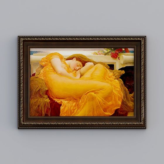 Water Lilies 3D model Inspired by Frederick Lawrence Leighton