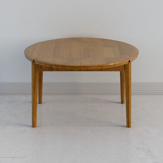 Elegant Round Table 3D model for Creative Spaces