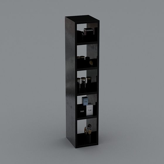 Urban Corner Storage Cabinet 3D model