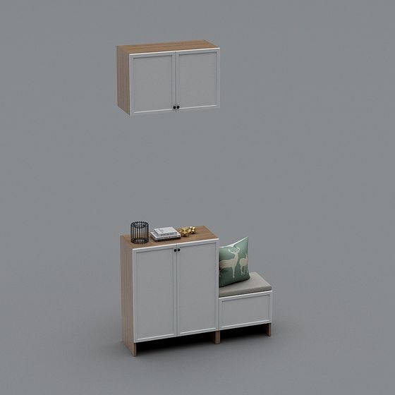 Urban Storage Cabinet 3D model