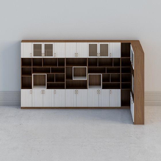 City Library 3D model: Modern Minimalist Furniture Design