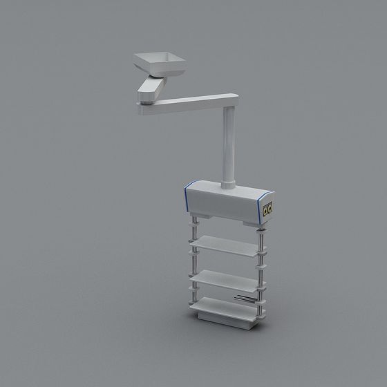 Futuristic Smart Shelf 3D model
