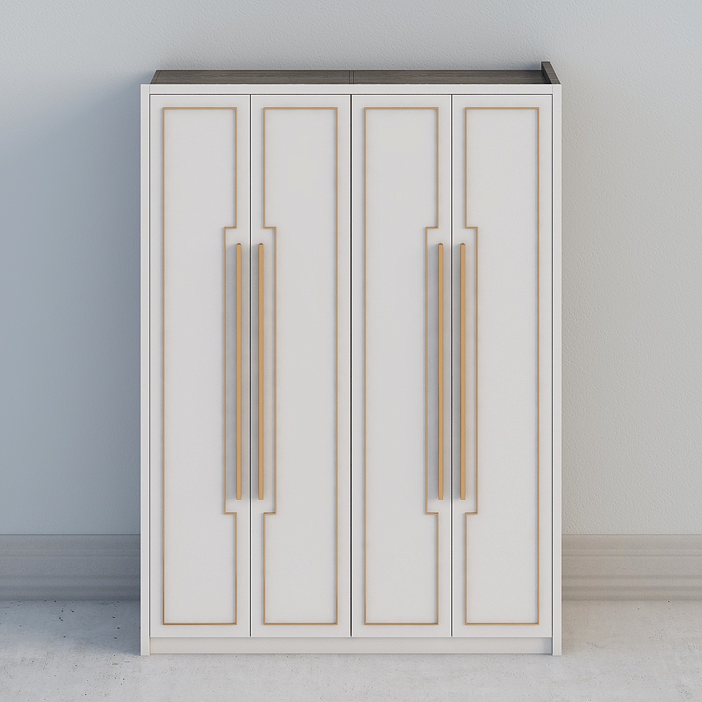 Light luxury wardrobe 1a