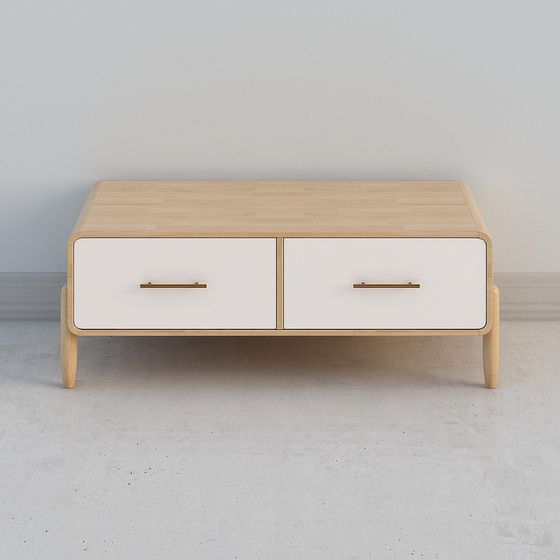 Modern Minimalist Coffee Table 3D model