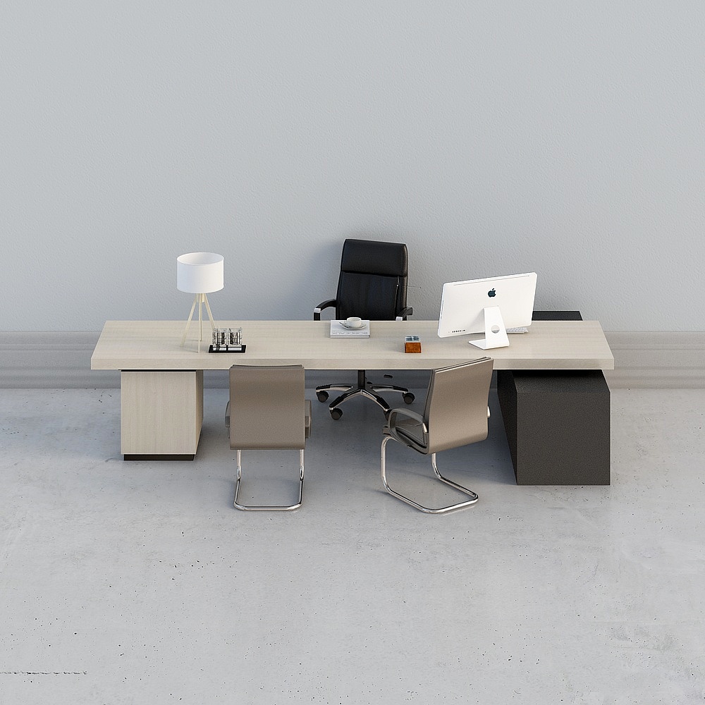 โต๊ะสำนักงานประธาน Hairong-6F-3