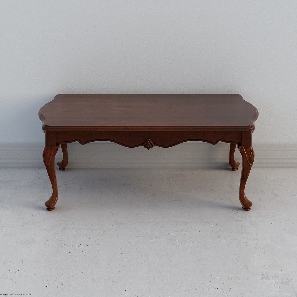 Vintage Style Coffee Table 3D model