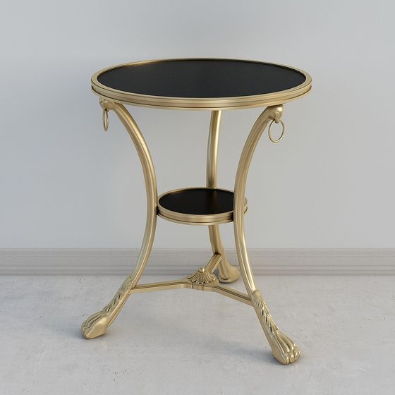 Yellow Coffee Table 3D Model