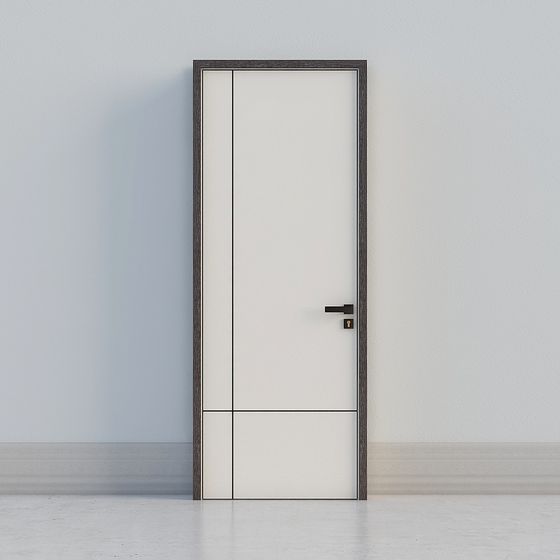 City Door 3D model - Minimalist Design
