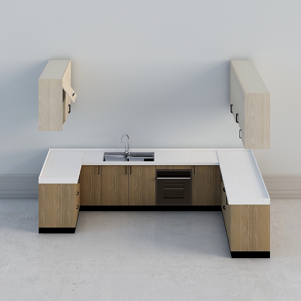 Flat-panel U standard kitchen