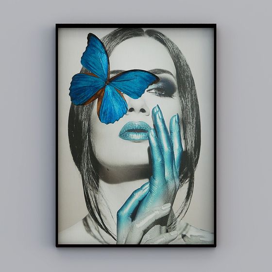 Butterfly Kiss 3D model