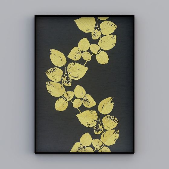 골든 리프 650X900(블랙)