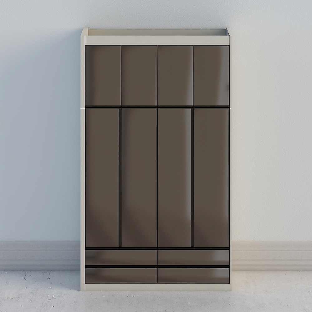 Cover door standard wardrobe (baked paint)