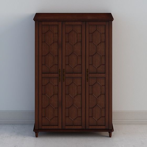 Garde-robe à trois portes YS and mdash; D04