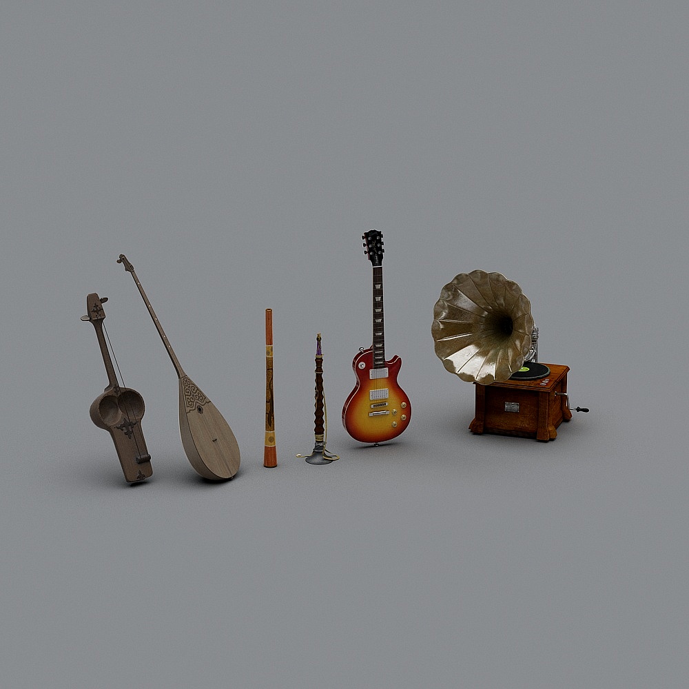 musical instrument set-music