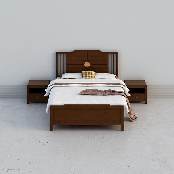 Urban Bedroom Suite 3D model