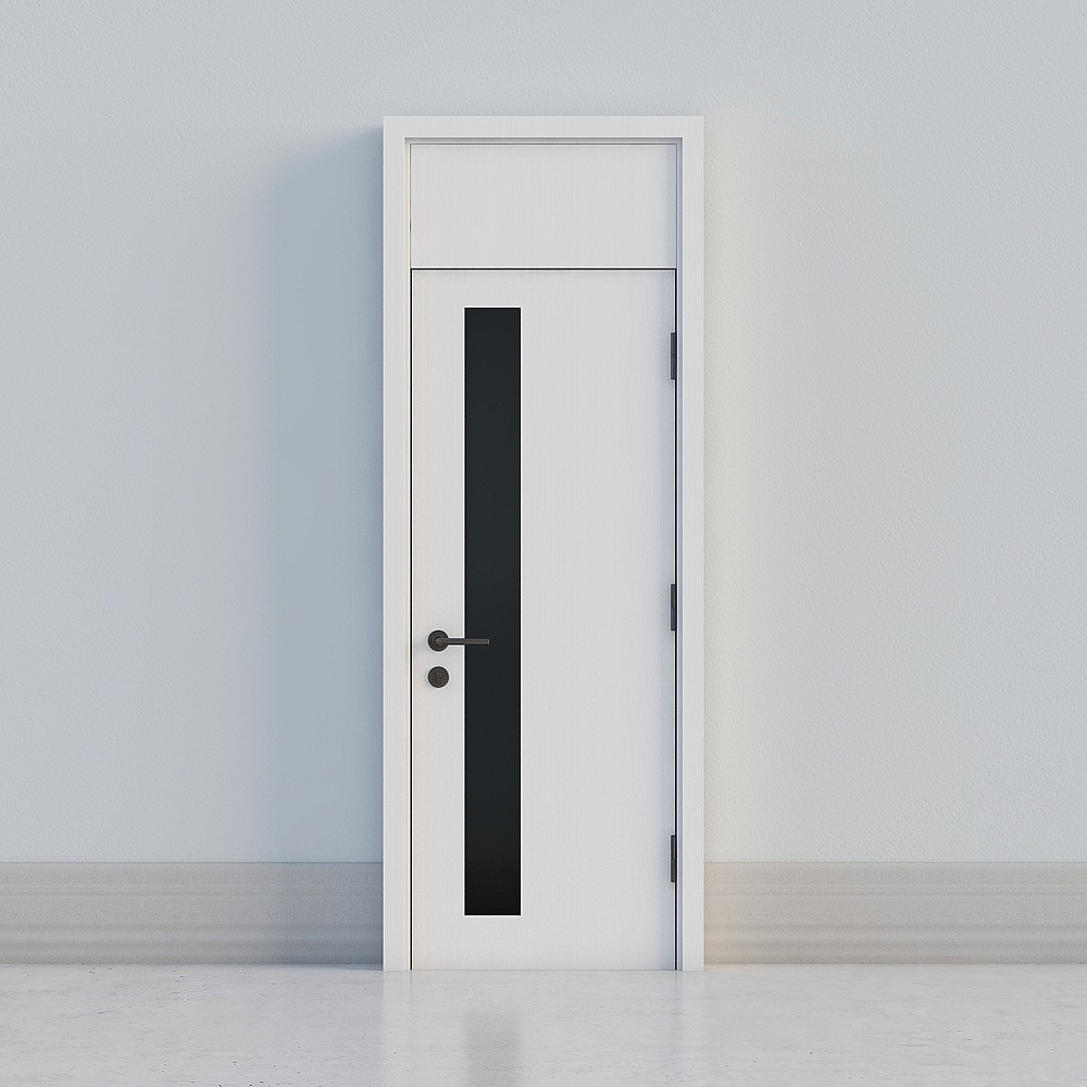 moderne weiße Fenster-Tür