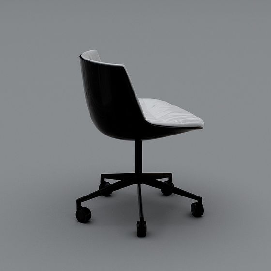 Streamlined Office Chair 3D model