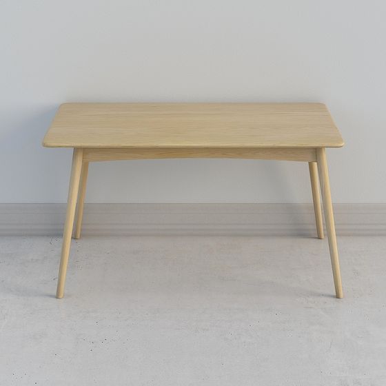 City Table 3D model for Modern Interiors