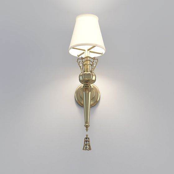 Glamorous Wall Sconce 3D model