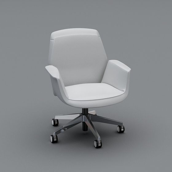 Modern Minimalist Office Chair 3D model