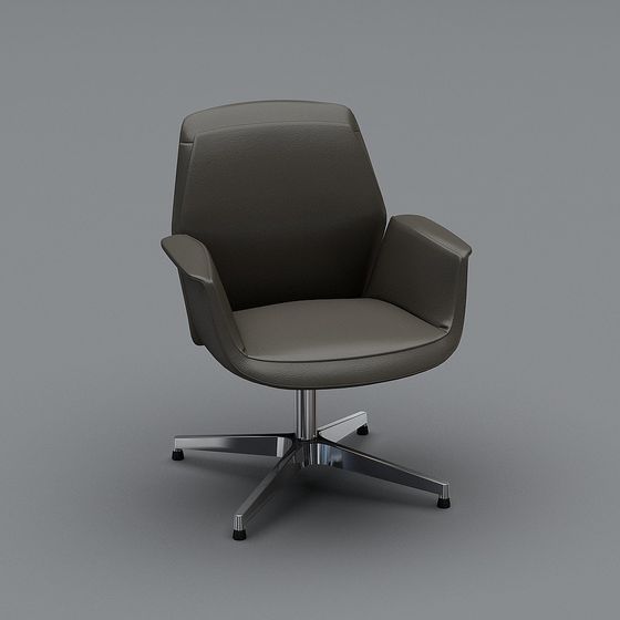 Sleek Urban Lounge Chair 3D model for Contemporary Spaces