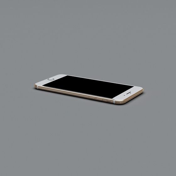 Sleek Minimalist Smartphone 3D model