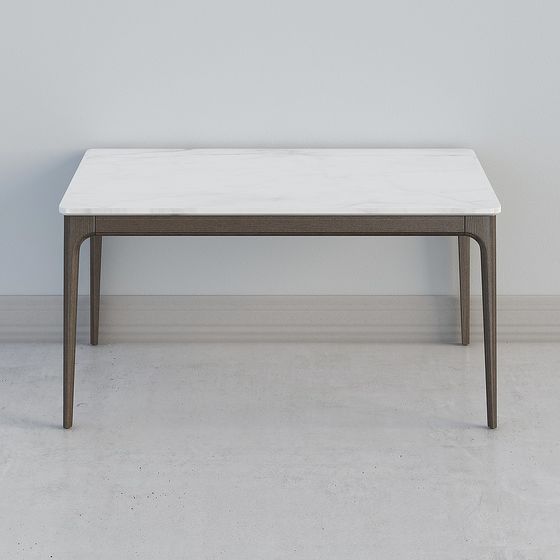 Stylish Marble Dining Table 3D model