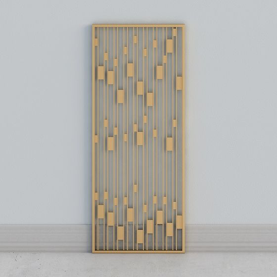 Sophisticated Geometric Partition 3D model