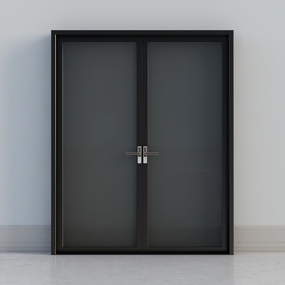 Puerta corrediza de vidrio