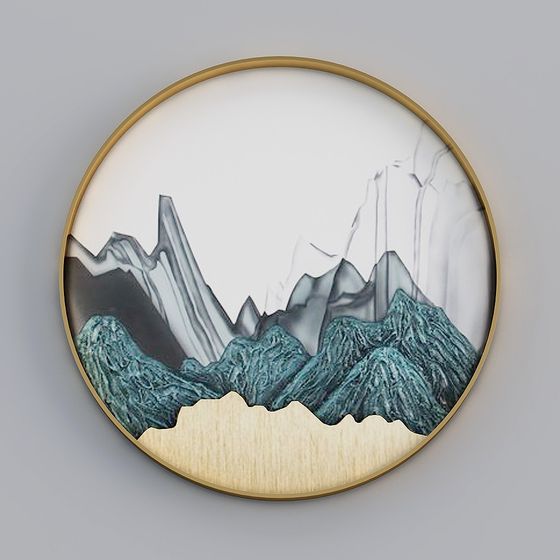 Ice Glacier 3D model - Stunning Low Poly Design