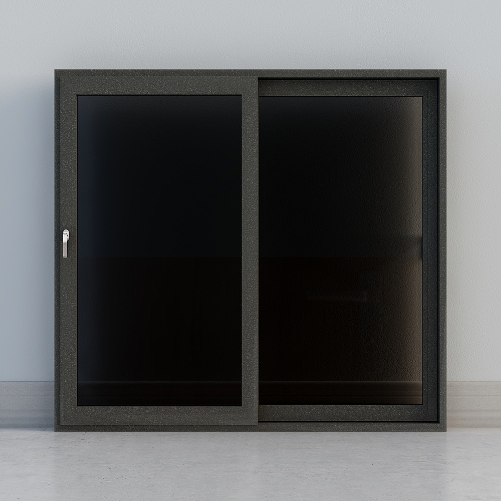 Puerta corrediza de vidrio